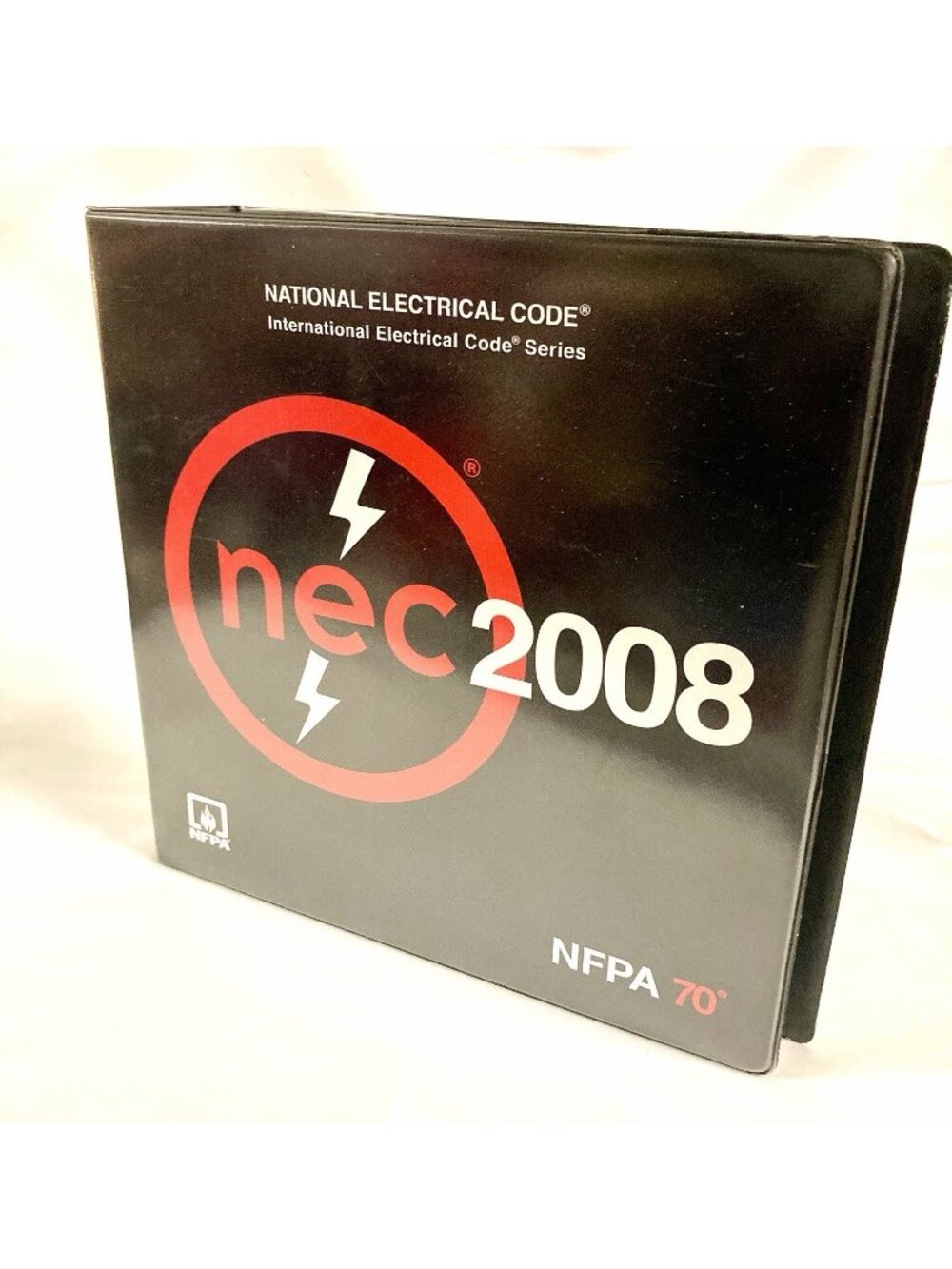NFPA 70 National Electrical Code 2008 NEC Looseleaf Version in 3-Ring HARDBinder